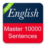 english sentence master android application logo